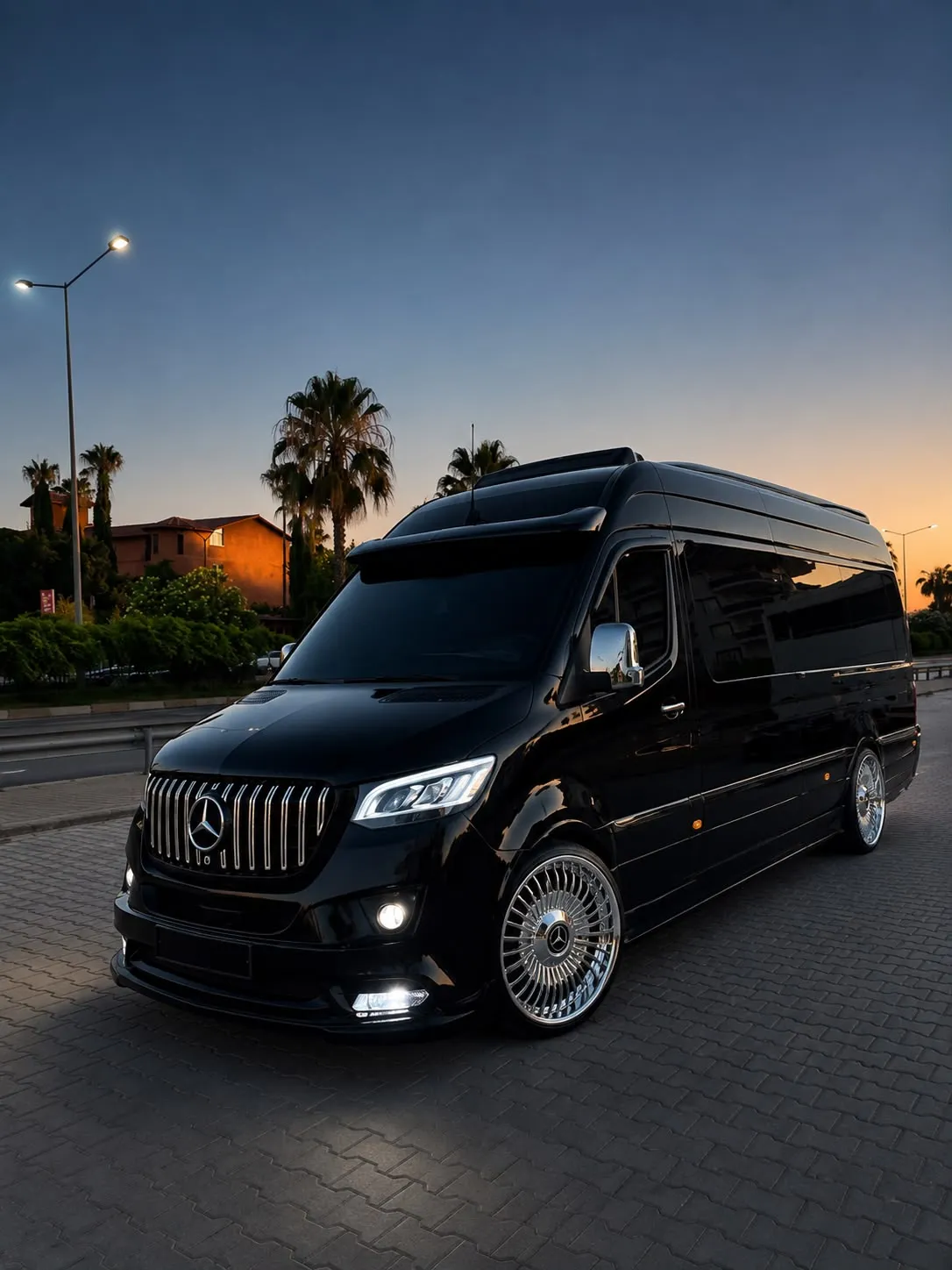 Zeus VIP Transfer sprinter iç mekan