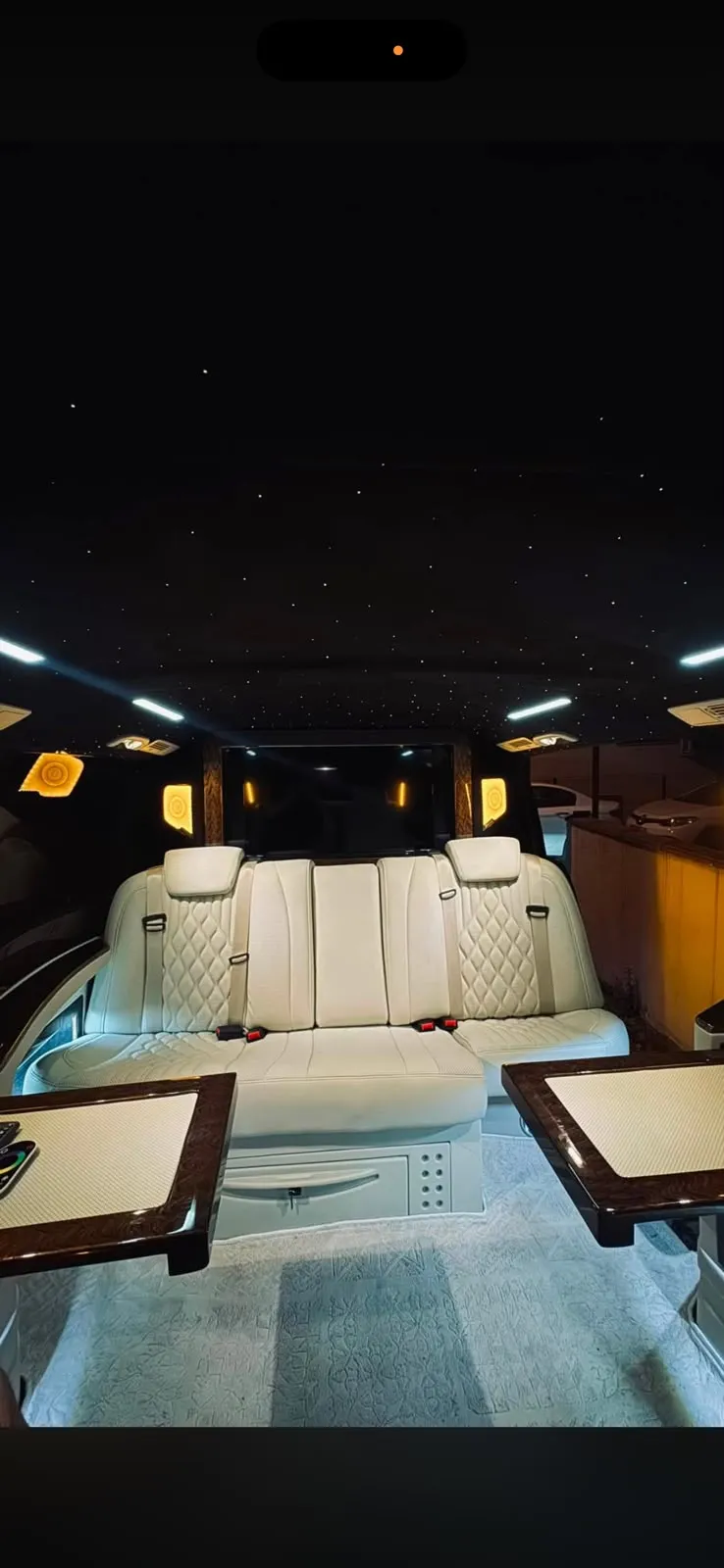 Zeus VIP Transfer sprinter iç mekan