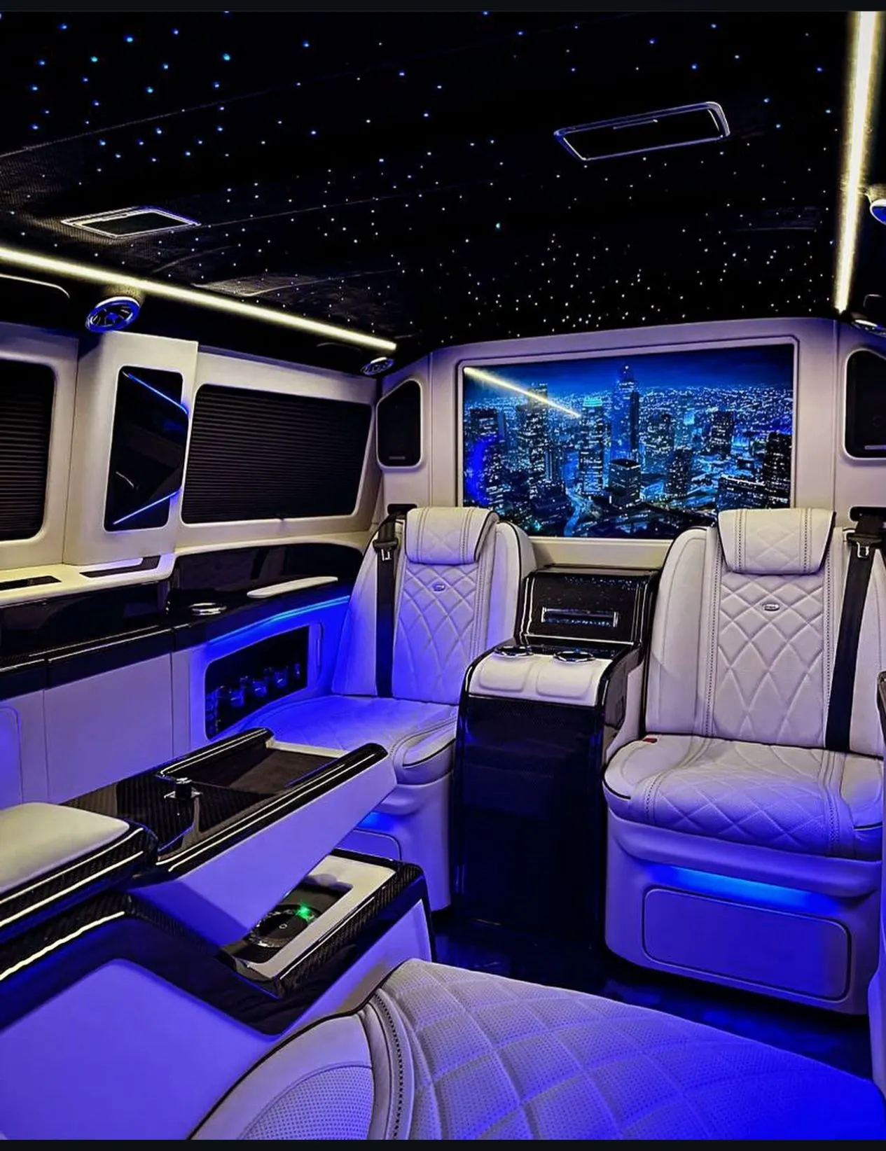 Zeus VIP Transfer vito iç mekan