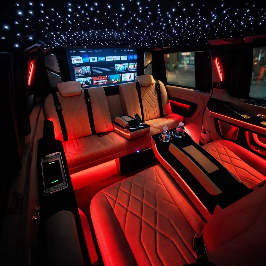 Zeus VIP Transfer vito iç mekan